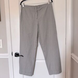 Talbots Black and White Gingham Checkered Size 12  Pants